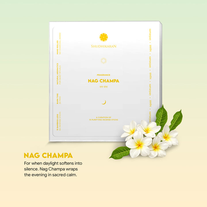Nag Champa Bamboo-Less Incense Pack