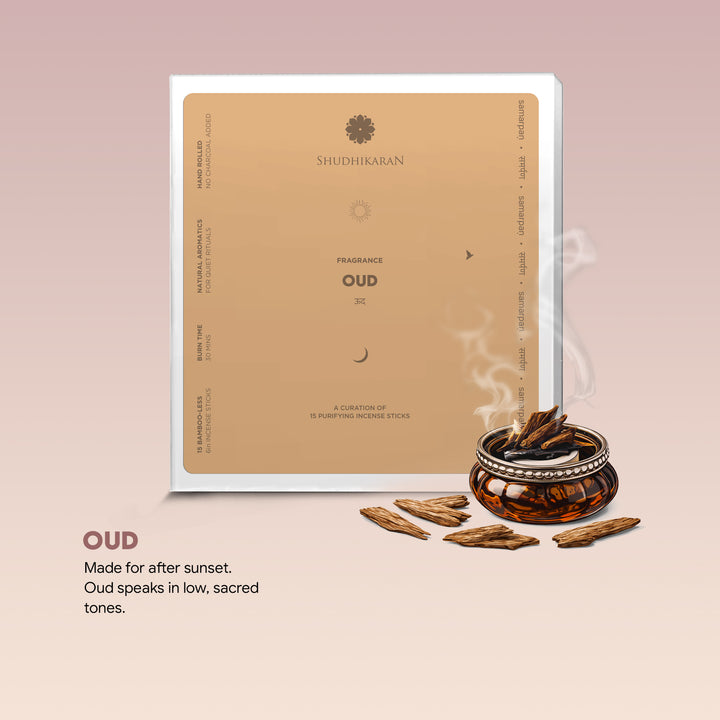 Oud Smudge Incense Pack