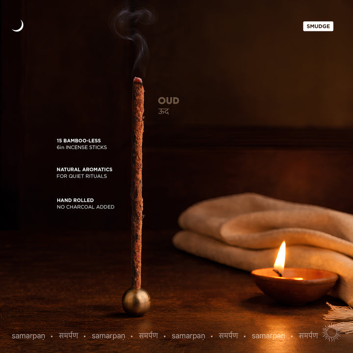 Oud Smudge Incense Pack