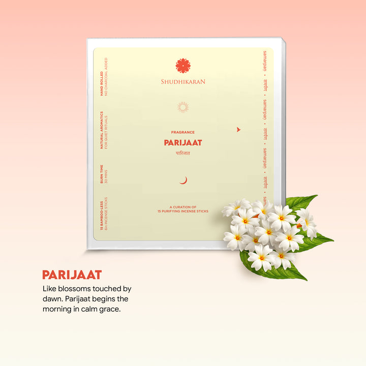 Parijaat Bamboo-Less Incense Pack