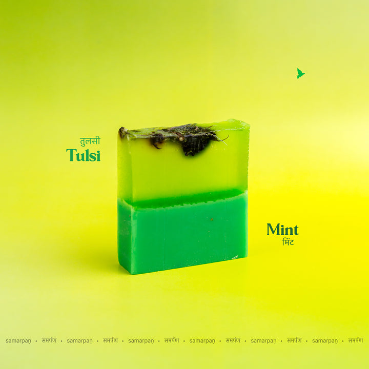 Tulsi Mint (Dual) Soap