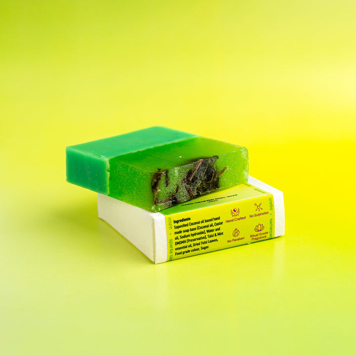 Tulsi Mint (Dual) Soap