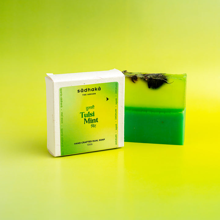 Tulsi Mint (Dual) Soap