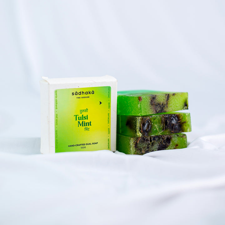 Tulsi Mint (Dual) Soap