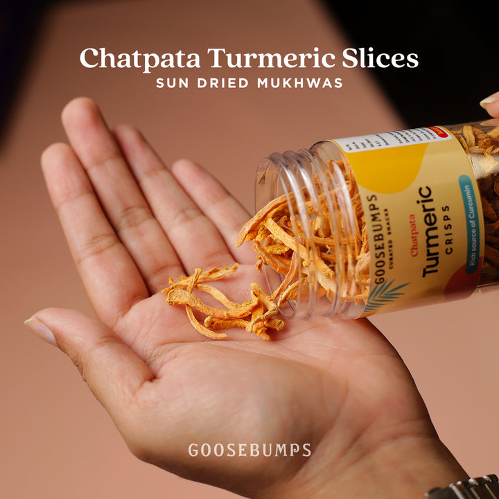 Chatpata Turmeric Crisps Mukhwas