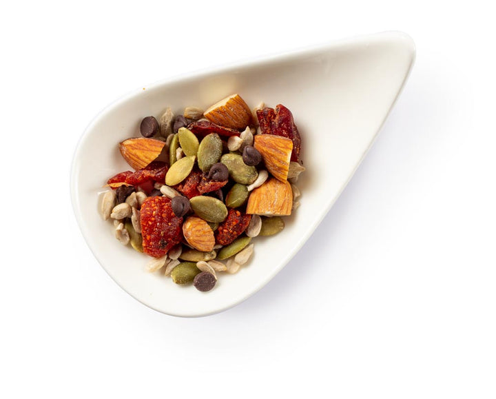 Strawberry, Choco Nibs, Seeds Trail Mix