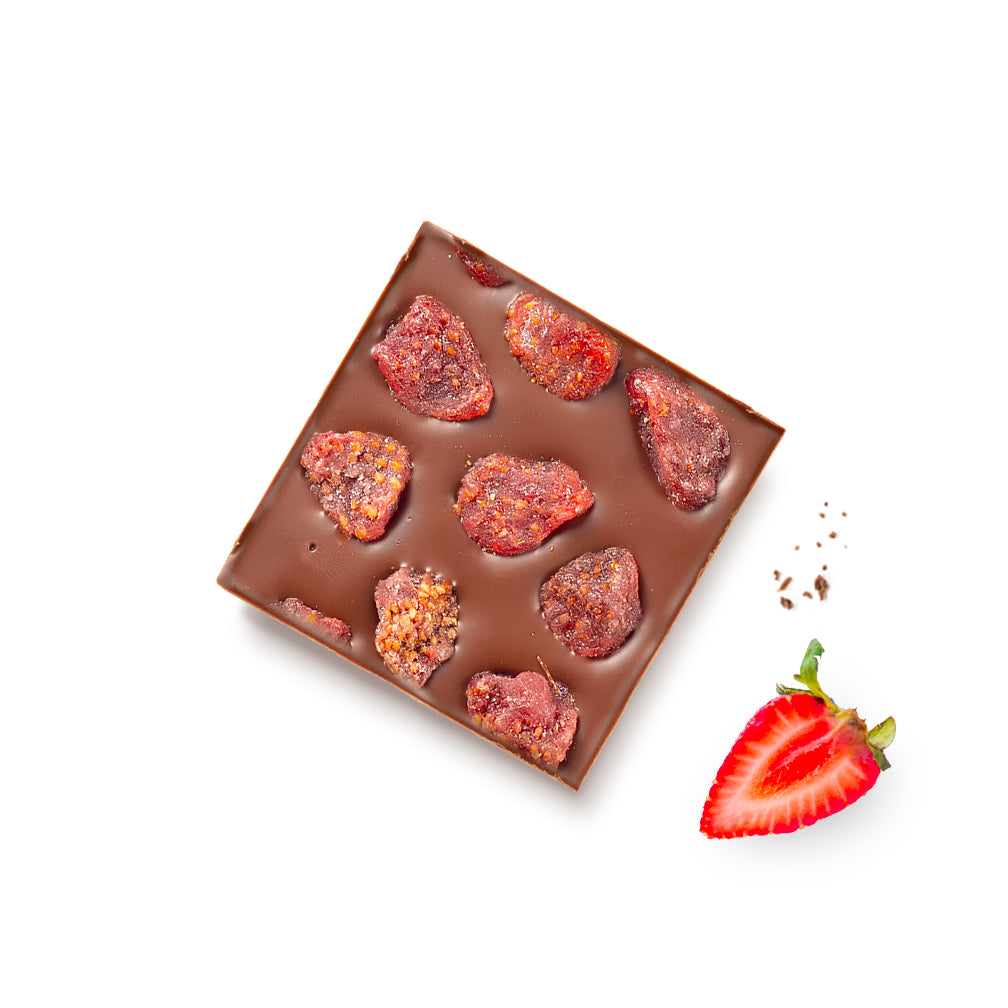 Strawberry Pink Salt Chocolate Mini Bars